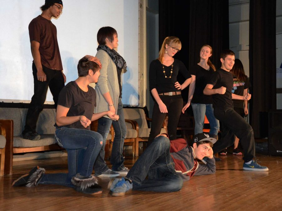 The Improv performers at Octobers performance.