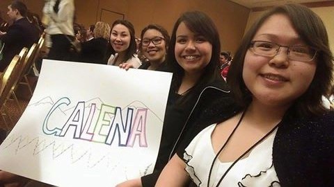 Galena students at the HOSA convention. 		