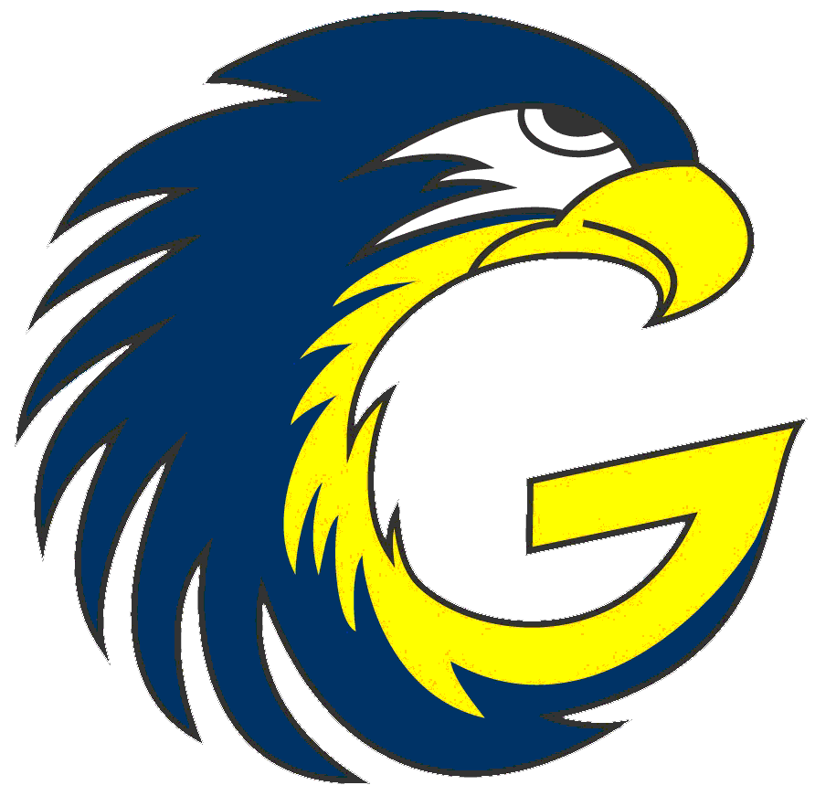The Galena Hawk logo is the creation of Dave Pavish, the former GILA coordinator of student services. He created the logo in March 2011 after seeing a similar logo from the University of Washington combining the schools name and mascot.
